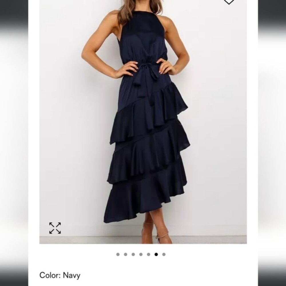 Petal amp Pup Beautiful navy blue dress